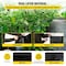 Vevor 4' x 300' Woven Weed Barrier Landscape Fabric Ground Cover Black 5.8oz VV-FCB-PE 4*300FT 5.8OZ - alternate 4