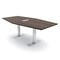 Skutchi Designs 6 Person Conference Table With Power Unit | 7' Hexagon Table | Harmony Series HAR-HEX.IR-48X84-T-H3041-ESIL - alternate 1