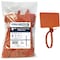 Kable Kontrol Identification & Tamper Proof Cable Zip Ties, 9 in L, Orange, Nylon Co-polymer, 80 lbs Strength CTWO-9-100-OR - alternate 1
