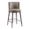 Manhattan Comfort Evalyn Barstool in Taupe - Set of 2 2-BS024-TP - alternate 6