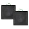 Mytee Products 24in x 24in x 2in Heavy Duty Outrigger Pad for RV with Recessed Radius Black, 2PK ORP-242420-RRx2 - alternate 7