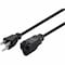 Monoprice SJTW Extension Cord, 14 AWG, Indoor, 14/3, 1 Outlets, 5-15R, Black, 5-15P, 10 ft 24199 - alternate 1