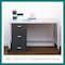 Space Solutions 14.25 in W 3 Drawer Vertical File Cabinet W/ Pencil Drawer, Charcoal 20205 - alternate 8