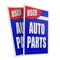 Signmission Used Auto Parts, Plastic Signs Only 24 Inch x 36 Inch, Corrugated Plastic, 2PK CSB-2436-2PACK-Used Auto Parts - alternate 1