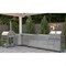 Koolmore Dual Fuel Pizza Oven, Corner Cabinet, Fridge and Cabinet, Sink, Side Burner, BBQ Grill with Cabinet KM-OKSKIT-CONFIG113 - alternate 4