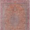 Homeroots 8' X 10' Orange And Red Medallion Washable Indoor Outdoor Area Rug 616283 - alternate 5