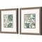 Homeroots Set Of Two Green Botanical Silver Framed Wall Art, 2PK 649303 - alternate 3