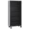 Sandusky Lee 5-Shelf Mobile Bookcase, 78"x36" Black BM40361872-09 - alternate 1