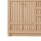 Homeroots 60" Natural Wood Double Bathroom Vanity With White And Gray Quartz Countertop 714297 - alternate 4