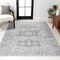 Jonathan Y Modern Persian Vintage Medallion Light Grey 5 ft. x 8 ft. Area Rug MDP108B-5 - alternate 1