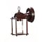 Homeroots Dark Brown Hanging Glass Lantern Wall Light 398557 - alternate 1