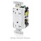 Leviton Plugs&Rcptcls, 20A, 125VAC, Grn, Polycarb G5362-2TN - alternate 2