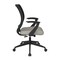 Office Star Products EM Series Screen Back Task Chair with "T" Arms, Twilight Sky EM51022N-K009 - alternate 2