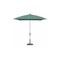 Treasure Garden 7.5 ft Square Patio Umbella, aluminum, fiberglass ribs, outdoor, Cast Breeze UM847SQ-SS 48094 Cast Breeze - alternate 1
