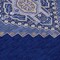 Homeroots 9' X 12' Navy Blue Gray And Brown Oriental Washable Indoor Outdoor Area Rug 598428 - alternate 5