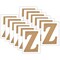 Plaid MDF Letter, Z, 5 Inch, 12PK 63579 - alternate 1