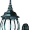 Homeroots Matte Black Glass Globe Wall Light 398578 - alternate 3
