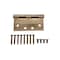 Hager 1191 4 in x 4 in US10 Satin Bronze 005503 - alternate 6
