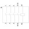 Siemens INSTA contactor with 4 NO contacts Contact for 230 V AC 400V 63A Control AC/24 5TT5050-2 - alternate 3