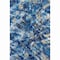 Homeroots 10' X 14' Blue Ivory And Gold Abstract Washable Indoor Outdoor Area Rug 643546 - alternate 1