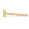 Big Horn 1 LBs Brass Hammer with Hickory Handle 15124 - alternate 4