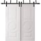 Sartodoors Sliding Closet Barn Bypass Doors 84 x 96 inches, BASIC 9801 White, 8ft Rails Hardware Set, Wood S BASIC9801BBB-SKIN-8496 - alternate 1