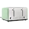 Redmond 4-Slice Extra Wide Slot 1650W Stainless Steel Toaster in Moss Green ST006MGUSNP - alternate 1