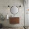 James Martin Vanities 31.5'' Single Vanity, Mid-Century Walnut w/ Glossy White Composite Stone Top 805-V31.5-WLT-GW - alternate 7