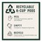 Starbucks Coffee, Pike Place Roast, K-Cup, Coffee, 4.24 lbs, 96 PK 12434812 - alternate 6