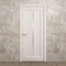 Sartodoors Interior Solid French Door 28 x 84 inches, Ego 5014 Painted White Oak, Single Regular Panel Frame EGO5014ID-PWO-2884 - alternate 3