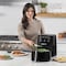 Gourmia Black 6 qt Programmable Digital Air Fryer GAF612 - alternate 7