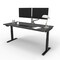 We'Re It Lift It Electric Sit Stand Desk, 46.25 H, 30 W X Laminate wood, metal, Black VL22BLK6030-6307 - alternate 1
