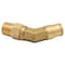 Mytee Products 45-DEGREE DOT Brass 1/4 inOD X 1/4 inNPT Male Non-Swivel Elbow Air Brake 5PK MP-ABF-45ELBOW1414 - alternate 4