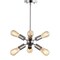 Jonathan Y Jobs 17.5" Sputnik Metal LED Chandelier, Nickel JYL9524A - alternate 8