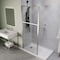 Anzzi 34 in. x 78 in. Fixed Frameless Shower Door in Brushed Nickel w/ Tsunami Guard Tempered Clear Glass SD-AZFL06002BN - alternate 6