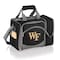 Picnic Time Family Of Brands NCAA Wake Forest Demon Deacons Malibu Cooler Picnic BasketBlack with Gray Accents 508-23-175-614-0 - alternate 1