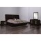 Homeroots Four Piece Wood Brown Solid Wood Bedroom Set With Mirror 343992 - alternate 4