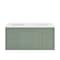 James Martin Vanities Chicago 60 in. Double Vanity, Smokey Celadon, w/ 3 CM White Zeus Silestone Top 503-V60D-SC-3WZ - alternate 4