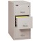 Fireking 3 Drawer, 2 Hr Fire & Impact Rated, Vertical, 31" depth Letter Platinum 3-1943-2PL - alternate 2