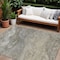 Homeroots 10' X 14' Taupe Beige And Ivory Abstract Washable Indoor Outdoor Area Rug 577840 - alternate 1