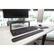 3M Gel Wrist Rest for Keyboard, Black MMMWR85B - alternate 2