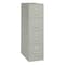 Hirsh 15" W 4 Drawer Vertical File Cabinet, Light Gray, Letter 16700 - alternate 1