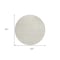 Homeroots 8' Ivory And Beige Round Geometric Washable Indoor Outdoor Area Rug 583302 - alternate 7