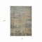 Homeroots 10' X 14' Pewter And Wheat Abstract Washable Indoor Outdoor Area Rug 616249 - alternate 5