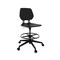 Safco Task Chair, Blk, Blk, Polyurethane, Swivel 7827BL - alternate 1