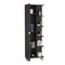 Homeroots 20" Smoky Black Wood Freestanding Single Door Bathroom Vanity 543613 - alternate 6