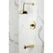 Kingston Brass Single-Handle Pressure Balanced Tub and Shower Faucet, Polished Brass KB6332PL - alternate 2