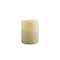 Homeroots 4" Ivory Flameless Indoor Outdoor Pillar Candle 485149 - alternate 5
