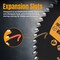 Powertec 24" Straight Edge Guide & 7-1/4" 60T Circular Saw Blade Kit, 5/8" Arbor, ATB Carbide Teeth 72280 - alternate 6
