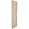 Ekena Millwork Rustic Two Equal Louver Hand Hewn Faux Wood Shutters (Per Pair), Primed Tan, 15"W x 36"H SHULV15X36HHPR - alternate 10
